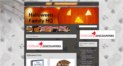 Desktop Screenshot of halloweenfamilyhq.com